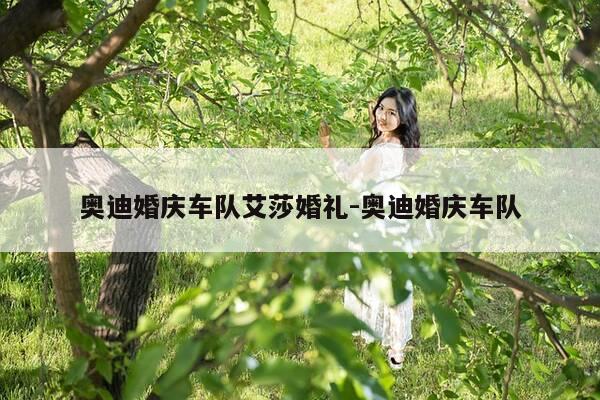 奥迪婚庆车队艾莎婚礼-奥迪婚庆车队-第1张图片-优惠活动网