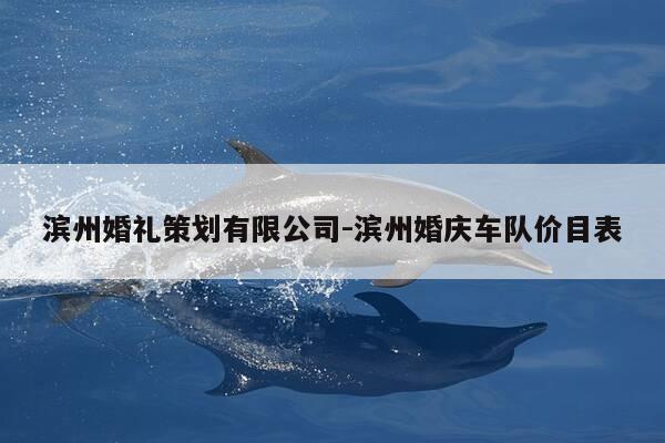 滨州婚礼策划有限公司-滨州婚庆车队价目表-第1张图片-优惠活动网