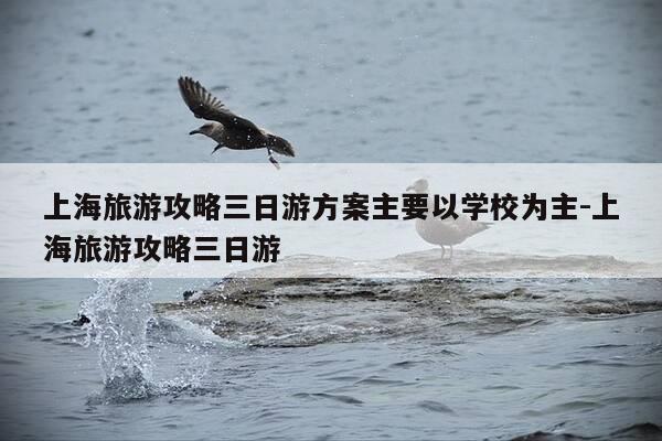上海旅游攻略三日游方案主要以学校为主-上海旅游攻略三日游-第1张图片-优惠活动网