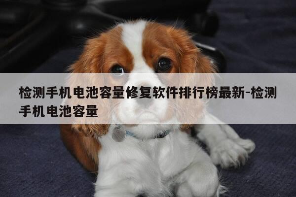 检测手机电池容量修复软件排行榜最新-检测手机电池容量-第1张图片-优惠活动网