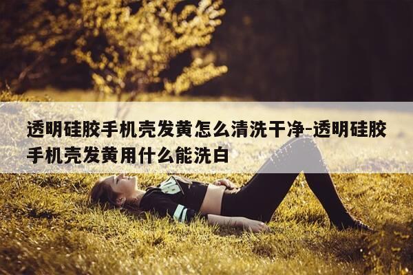 透明硅胶手机壳发黄怎么清洗干净-透明硅胶手机壳发黄用什么能洗白-第1张图片-优惠活动网