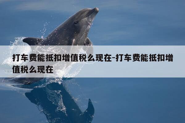 打车费能抵扣增值税么现在-打车费能抵扣增值税么现在-第1张图片-优惠活动网