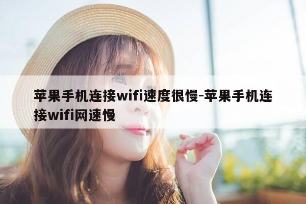 苹果手机连接wifi速度很慢-苹果手机连接wifi网速慢-第1张图片-优惠活动网 苹果手机连接wifi速度很慢-苹果手机连接wifi网速慢-第1张图片-优惠活动网
