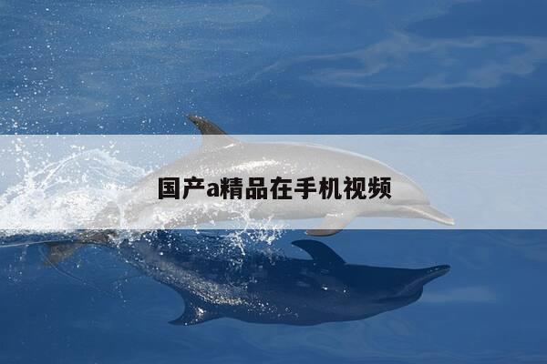 国产a精品在手机视频-第1张图片-优惠活动网