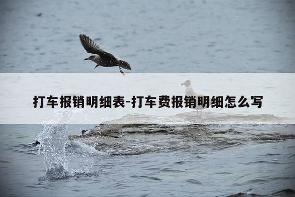 打车报销明细表-打车费报销明细怎么写-第1张图片-优惠活动网 打车报销明细表-打车费报销明细怎么写-第1张图片-优惠活动网