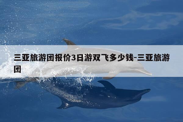 三亚旅游团报价3日游双飞多少钱-三亚旅游团-第1张图片-优惠活动网 三亚旅游团报价3日游双飞多少钱-三亚旅游团-第1张图片-优惠活动网