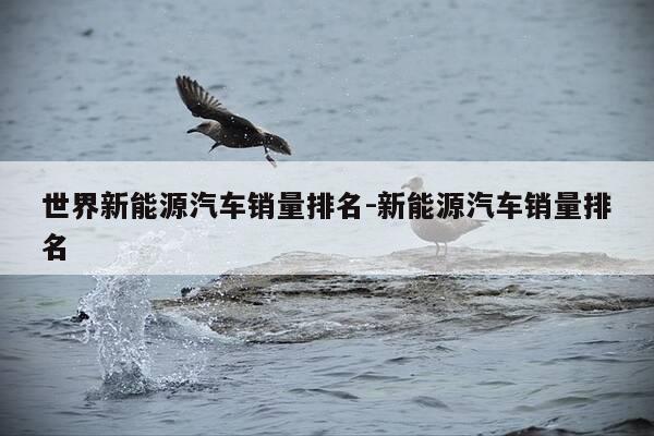 世界新能源汽车销量排名-新能源汽车销量排名-第1张图片-优惠活动网 世界新能源汽车销量排名-新能源汽车销量排名-第1张图片-优惠活动网