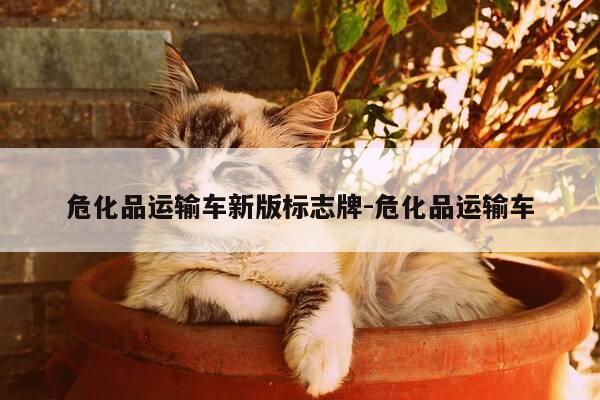 危化品运输车新版标志牌-危化品运输车-第1张图片-优惠活动网 危化品运输车新版标志牌-危化品运输车-第1张图片-优惠活动网