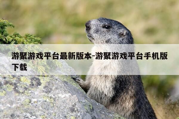 游聚游戏平台最新版本-游聚游戏平台手机版下载-第1张图片-优惠活动网