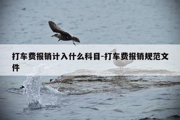 打车费报销计入什么科目-打车费报销规范文件-第1张图片-优惠活动网 打车费报销计入什么科目-打车费报销规范文件-第1张图片-优惠活动网