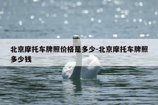 北京摩托车牌照价格是多少-北京摩托车牌照多少钱-第1张图片-优惠活动网 北京摩托车牌照价格是多少-北京摩托车牌照多少钱-第1张图片-优惠活动网