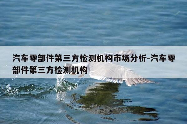 汽车零部件第三方检测机构市场分析-汽车零部件第三方检测机构-第1张图片-优惠活动网 汽车零部件第三方检测机构市场分析-汽车零部件第三方检测机构-第1张图片-优惠活动网