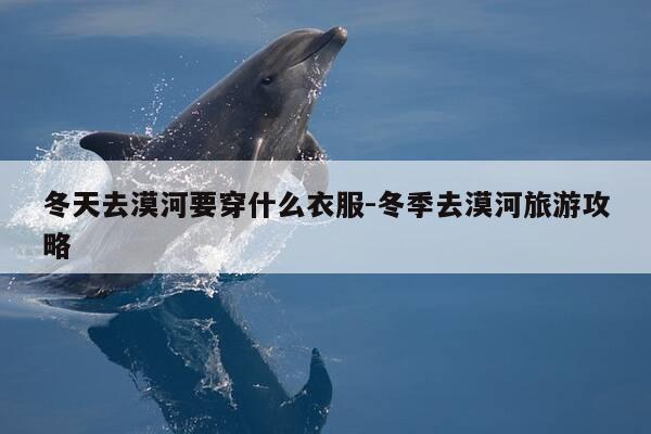 冬天去漠河要穿什么衣服-冬季去漠河旅游攻略-第1张图片-优惠活动网