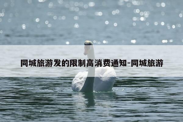 同城旅游发的限制高消费通知-同城旅游-第1张图片-优惠活动网 同城旅游发的限制高消费通知-同城旅游-第1张图片-优惠活动网