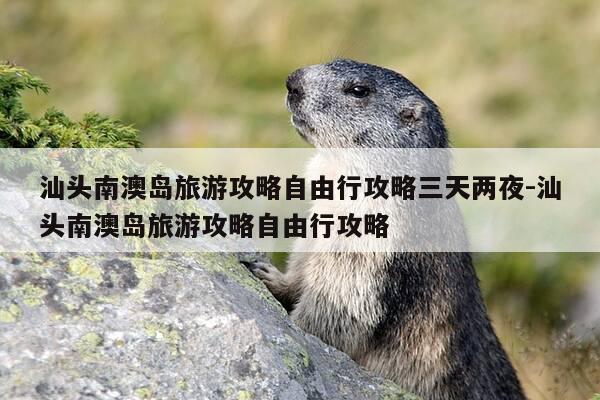 汕头南澳岛旅游攻略自由行攻略三天两夜-汕头南澳岛旅游攻略自由行攻略-第1张图片-优惠活动网 汕头南澳岛旅游攻略自由行攻略三天两夜-汕头南澳岛旅游攻略自由行攻略-第1张图片-优惠活动网
