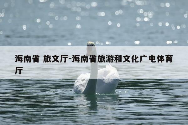海南省 旅文厅-海南省旅游和文化广电体育厅-第1张图片-优惠活动网