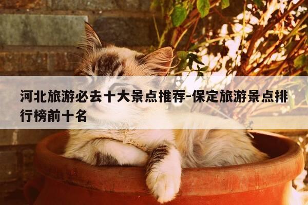 河北旅游必去十大景点推荐-保定旅游景点排行榜前十名-第1张图片-优惠活动网
