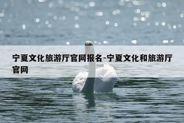宁夏文化旅游厅官网报名-宁夏文化和旅游厅官网-第1张图片-优惠活动网 宁夏文化旅游厅官网报名-宁夏文化和旅游厅官网-第1张图片-优惠活动网
