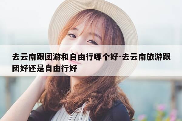 去云南跟团游和自由行哪个好-去云南旅游跟团好还是自由行好-第1张图片-优惠活动网