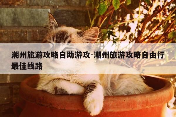 潮州旅游攻略自助游攻-潮州旅游攻略自由行最佳线路-第1张图片-优惠活动网