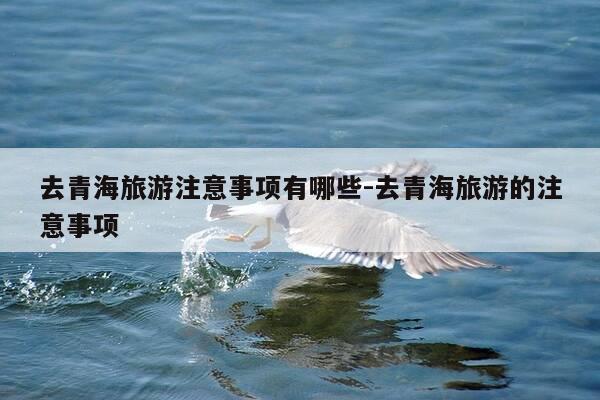 去青海旅游注意事项有哪些-去青海旅游的注意事项-第1张图片-优惠活动网 去青海旅游注意事项有哪些-去青海旅游的注意事项-第1张图片-优惠活动网