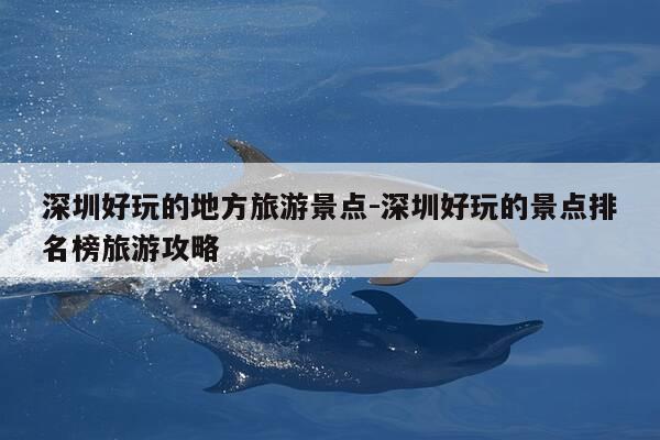 深圳好玩的地方旅游景点-深圳好玩的景点排名榜旅游攻略-第1张图片-优惠活动网 深圳好玩的地方旅游景点-深圳好玩的景点排名榜旅游攻略-第1张图片-优惠活动网
