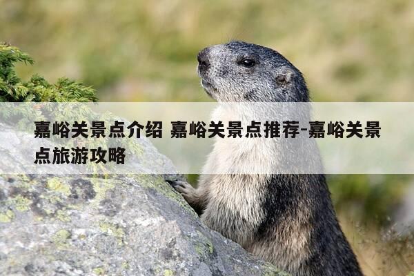 嘉峪关景点介绍 嘉峪关景点推荐-嘉峪关景点旅游攻略-第1张图片-优惠活动网 嘉峪关景点介绍 嘉峪关景点推荐-嘉峪关景点旅游攻略-第1张图片-优惠活动网