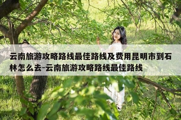 云南旅游攻略路线最佳路线及费用昆明市到石林怎么去-云南旅游攻略路线最佳路线-第1张图片-优惠活动网 云南旅游攻略路线最佳路线及费用昆明市到石林怎么去-云南旅游攻略路线最佳路线-第1张图片-优惠活动网
