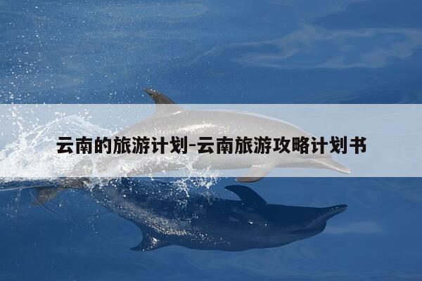 云南的旅游计划-云南旅游攻略计划书-第1张图片-优惠活动网 云南的旅游计划-云南旅游攻略计划书-第1张图片-优惠活动网