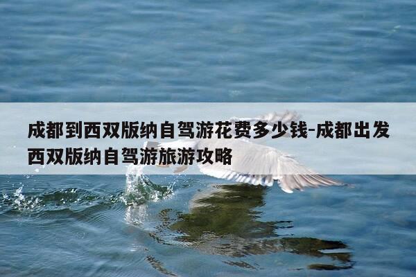成都到西双版纳自驾游花费多少钱-成都出发西双版纳自驾游旅游攻略-第1张图片-优惠活动网 成都到西双版纳自驾游花费多少钱-成都出发西双版纳自驾游旅游攻略-第1张图片-优惠活动网