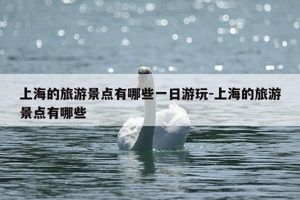 上海的旅游景点有哪些一日游玩-上海的旅游景点有哪些-第1张图片-优惠活动网