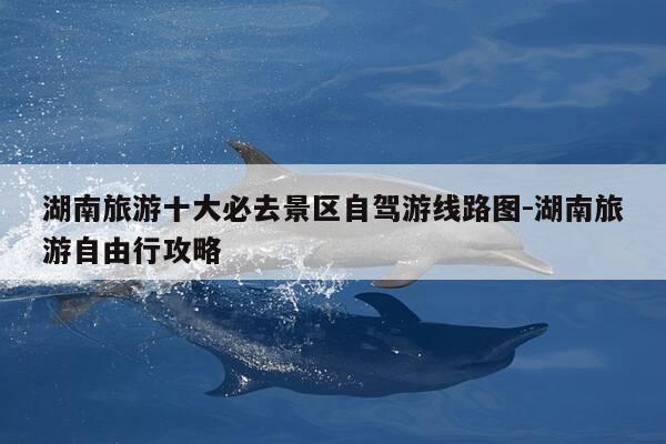湖南旅游十大必去景区自驾游线路图-湖南旅游自由行攻略-第1张图片-优惠活动网