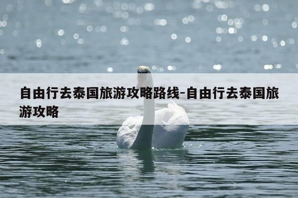 自由行去泰国旅游攻略路线-自由行去泰国旅游攻略-第1张图片-优惠活动网