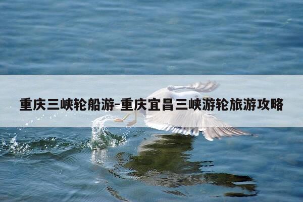 重庆三峡轮船游-重庆宜昌三峡游轮旅游攻略-第1张图片-优惠活动网 重庆三峡轮船游-重庆宜昌三峡游轮旅游攻略-第1张图片-优惠活动网