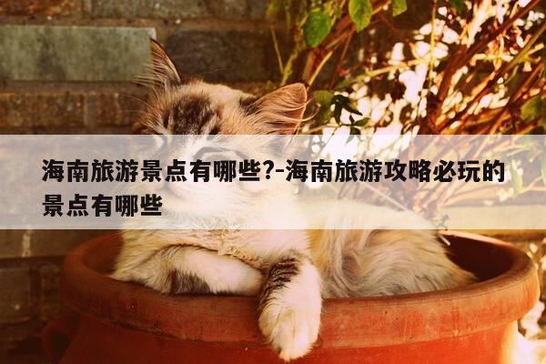 海南旅游景点有哪些?-海南旅游攻略必玩的景点有哪些-第1张图片-优惠活动网 海南旅游景点有哪些?-海南旅游攻略必玩的景点有哪些-第1张图片-优惠活动网