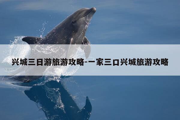 兴城三日游旅游攻略-一家三口兴城旅游攻略-第1张图片-优惠活动网 兴城三日游旅游攻略-一家三口兴城旅游攻略-第1张图片-优惠活动网