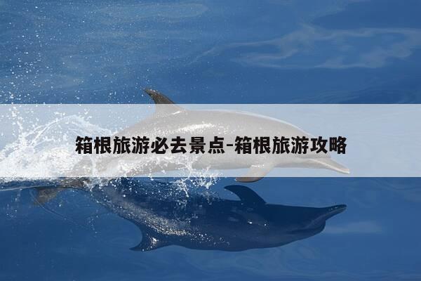箱根旅游必去景点-箱根旅游攻略-第1张图片-优惠活动网