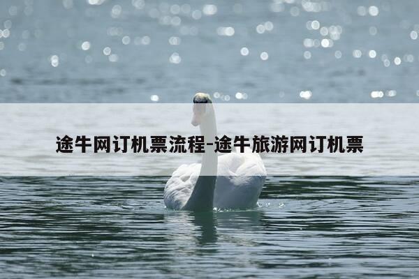途牛网订机票流程-途牛旅游网订机票-第1张图片-优惠活动网
