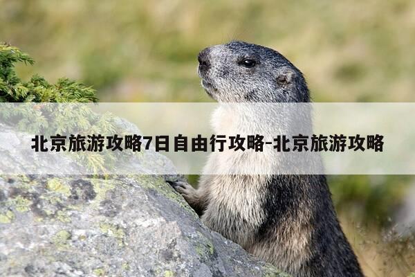 北京旅游攻略7日自由行攻略-北京旅游攻略-第1张图片-优惠活动网 北京旅游攻略7日自由行攻略-北京旅游攻略-第1张图片-优惠活动网