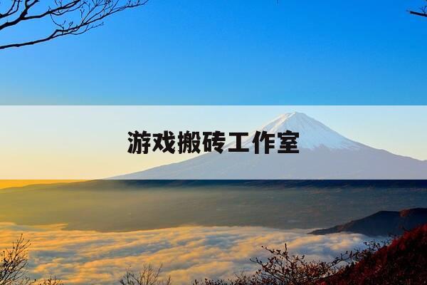 游戏搬砖工作室-游戏搬砖工作室真实收入-第1张图片-优惠活动网