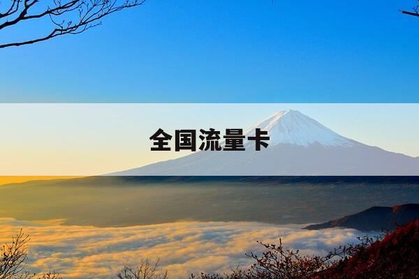 全国流量卡-如何购买29元全国流量卡-第1张图片-优惠活动网 全国流量卡-如何购买29元全国流量卡-第1张图片-优惠活动网