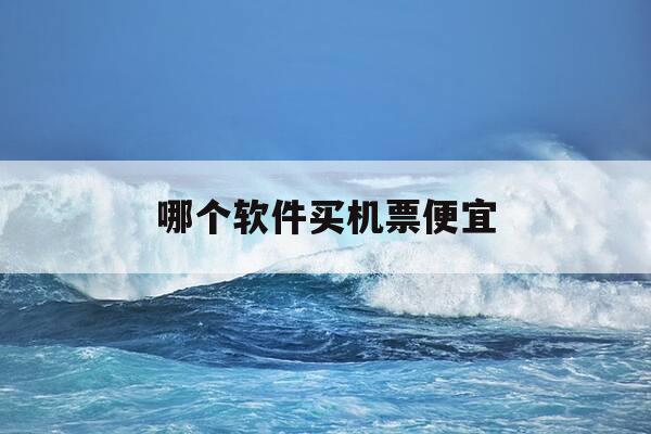哪个软件买机票便宜-坐飞机哪个软件买机票便宜-第1张图片-优惠活动网 哪个软件买机票便宜-坐飞机哪个软件买机票便宜-第1张图片-优惠活动网