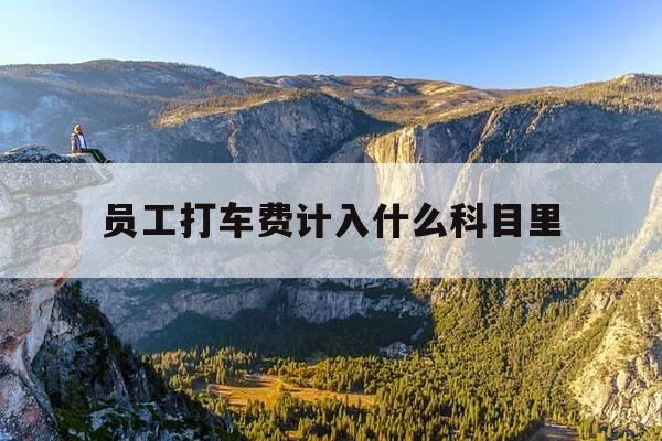 员工打车费计入什么科目里-员工打车报销属于什么费用-第1张图片-优惠活动网