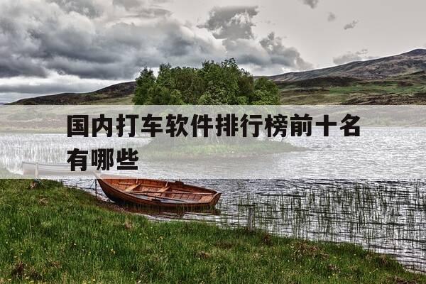 国内打车软件排行榜前十名有哪些-国内打车软件排行榜前十名有哪些公司-第1张图片-优惠活动网