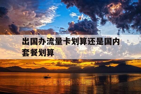 出国办流量卡划算还是国内套餐划算-出国办流量卡划算还是国内套餐划算呢-第1张图片-优惠活动网 出国办流量卡划算还是国内套餐划算-出国办流量卡划算还是国内套餐划算呢-第1张图片-优惠活动网