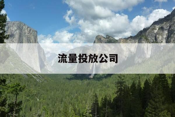 流量投放公司-流量投放方案-第1张图片-优惠活动网 流量投放公司-流量投放方案-第1张图片-优惠活动网