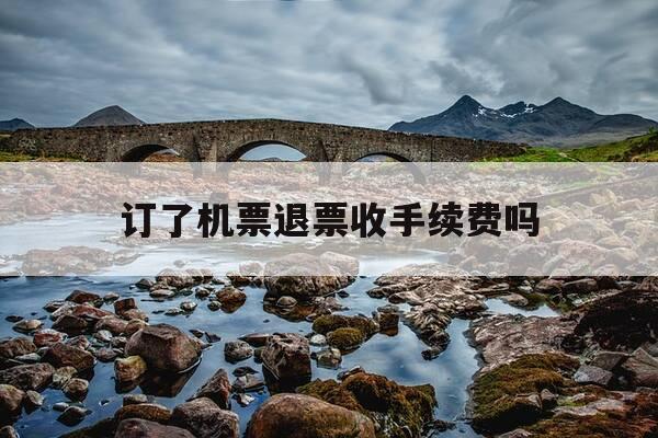 订了机票退票收手续费吗-订了机票退票收手续费吗多少钱-第1张图片-优惠活动网