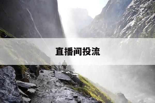 直播间投流-视频号怎么给别人直播间投流-第1张图片-优惠活动网