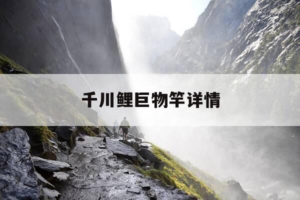 千川鲤巨物竿详情-千川鲤鱼竿价格表图片货到付款-第1张图片-优惠活动网 千川鲤巨物竿详情-千川鲤鱼竿价格表图片货到付款-第1张图片-优惠活动网