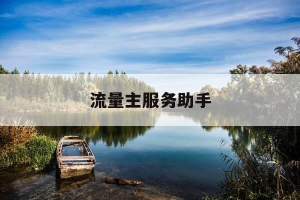 流量主服务助手-流量主服务助手app-第1张图片-优惠活动网